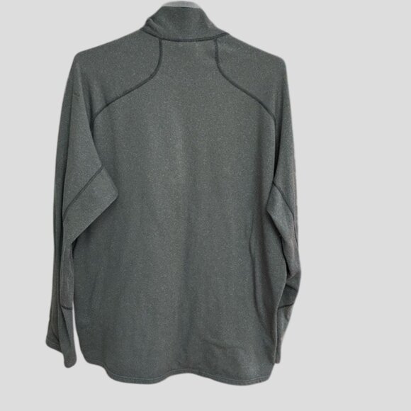 Patagonia Performance Baselayer Grey Capilene Long Sleeve 1/2 Zip Pullover - Picture 2 of 11